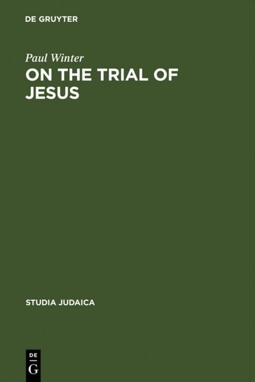 Produktbild: On the Trial of Jesus