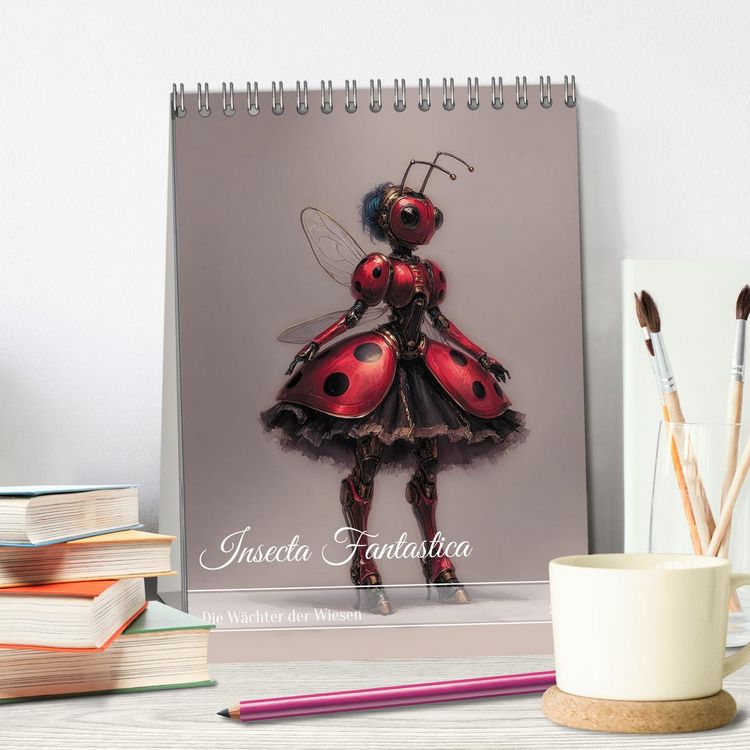 Produktbild: Insecta Fantastica (Tischkalender 2027 DIN A5 hoch), CALVENDO Monatskalender