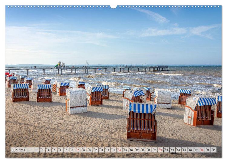 Produktbild: Niendorf Ostsee (Wandkalender 2026 DIN A2 quer), CALVENDO Monatskalender