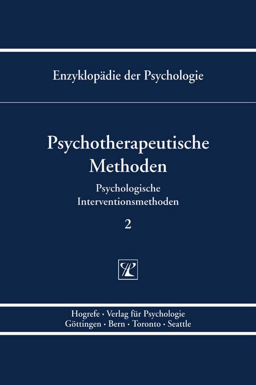 Produktbild: Psychotherapeutische Methoden