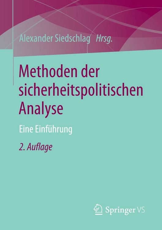 Produktbild: Methoden der sicherheitspolitischen Analyse