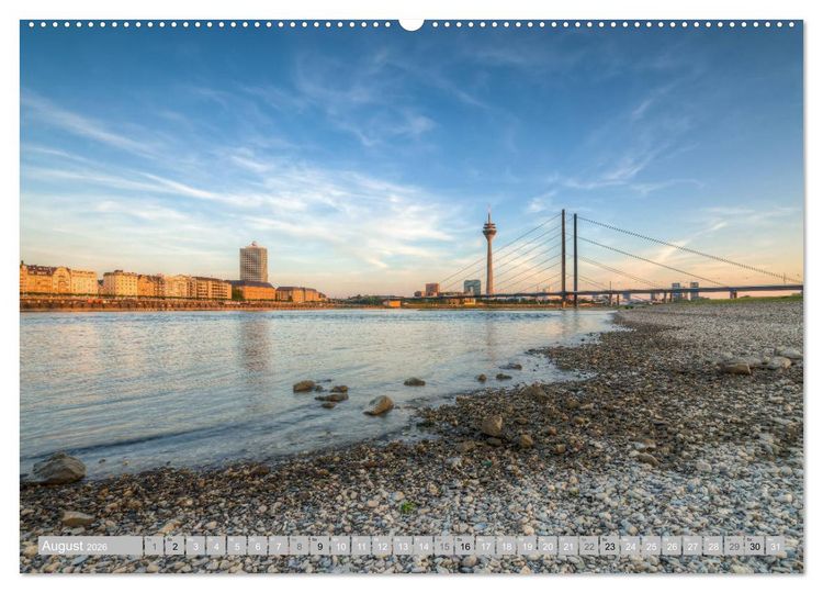 Produktbild: Wundersch&ouml;nes D&uuml;sseldorf (Wandkalender 2026 DIN A2 quer), CALVENDO Monatskalender