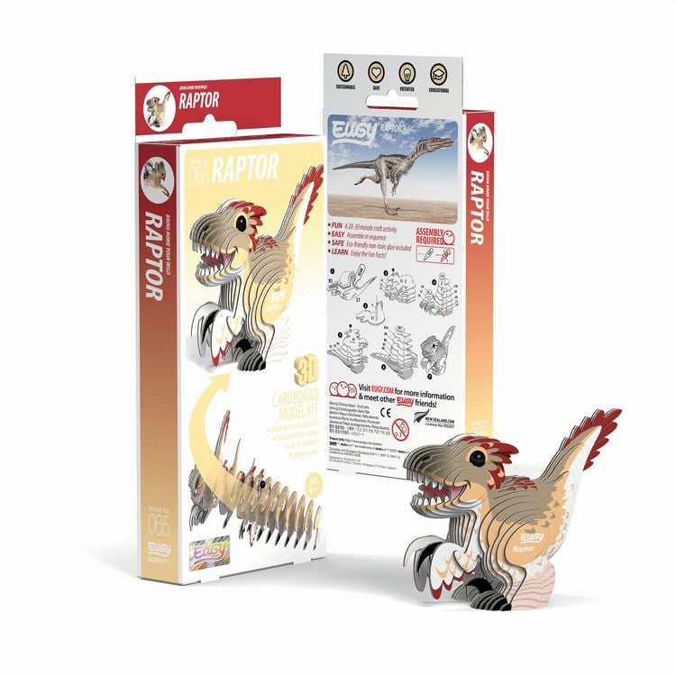 Produktbild: EUGY - 3D Bastelset Raptor