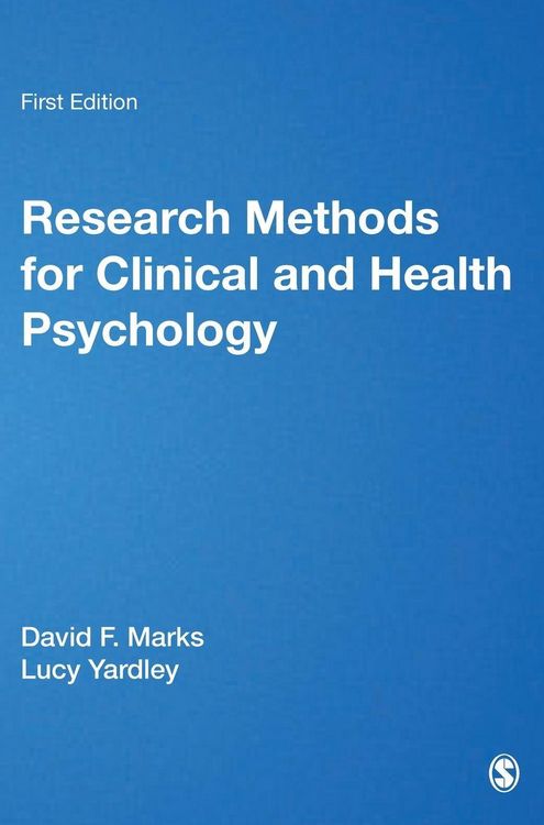 Produktbild: Research Methods for Clinical and Health Psychology