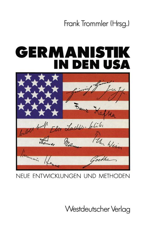 Produktbild: Germanistik in den USA