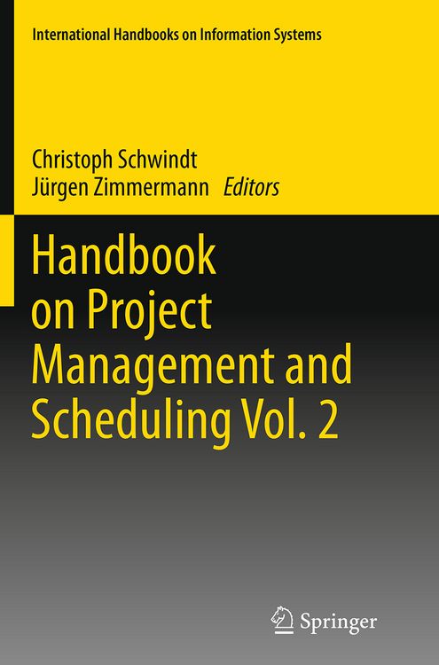 Produktbild: Handbook on Project Management and Scheduling Vol. 2