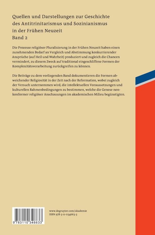 Produktbild: Religi&ouml;ser Nonkonformismus und fr&uuml;hneuzeitliche Gelehrtenkultur