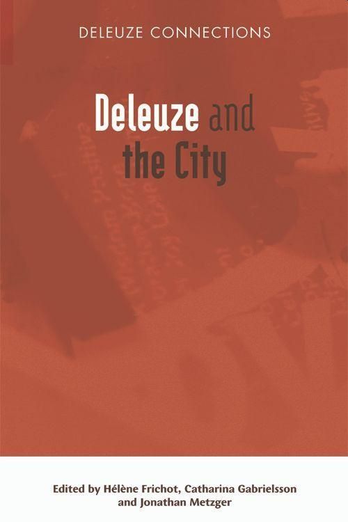 Produktbild: Deleuze and the City