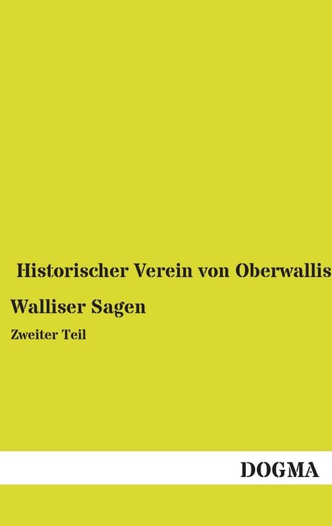 Produktbild: Walliser Sagen