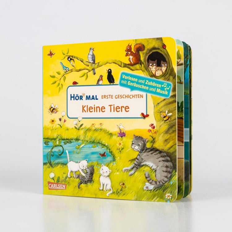 Produktbild: H&ouml;r mal (Soundbuch): Erste Geschichten: Kleine Tiere