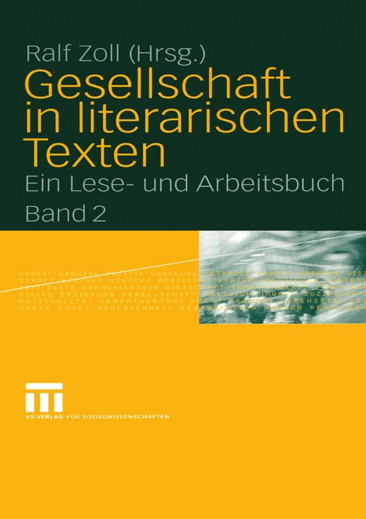 Produktbild: Gesellschaft in literarischen Texten