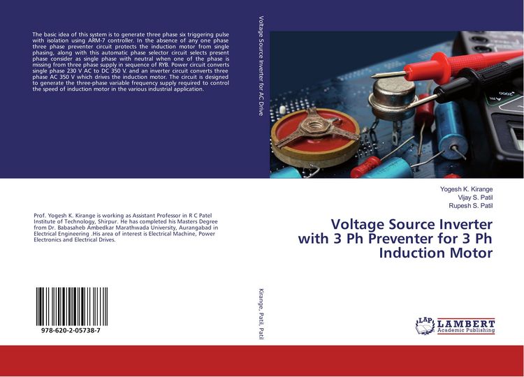 Produktbild: Voltage Source Inverter with 3 Ph Preventer for 3 Ph Induction Motor