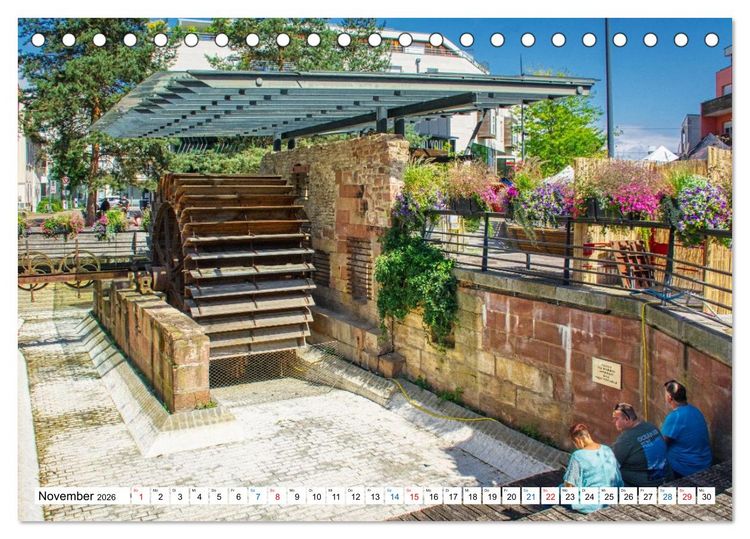 Produktbild: Haguenau - eine Perle im Nordelsass (Tischkalender 2026 DIN A5 quer), CALVENDO Monatskalender