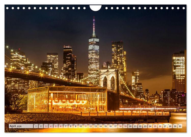 Produktbild: St&auml;dte der USA - Metropolen und Momente (Wandkalender 2026 DIN A4 quer), CALVENDO Monatskalender