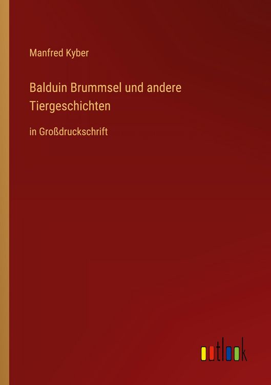 Produktbild: Balduin Brummsel und andere Tiergeschichten