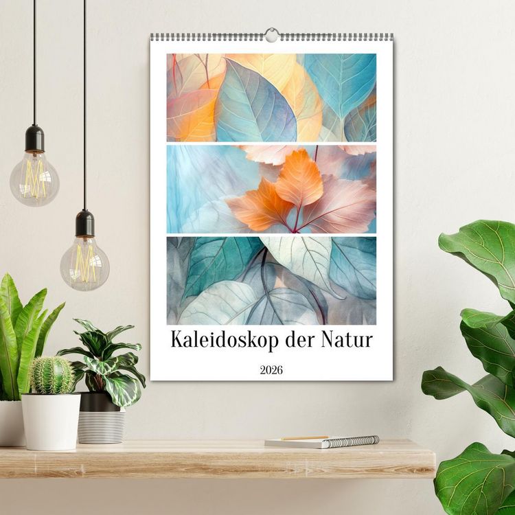 Produktbild: Kaleidoskop der Natur (Wandkalender 2026 DIN A2 hoch), CALVENDO Monatskalender