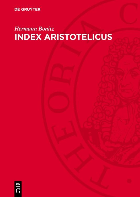 Produktbild: Index Aristotelicus