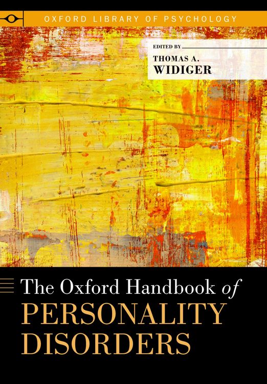 Produktbild: The Oxford Handbook of Personality Disorders