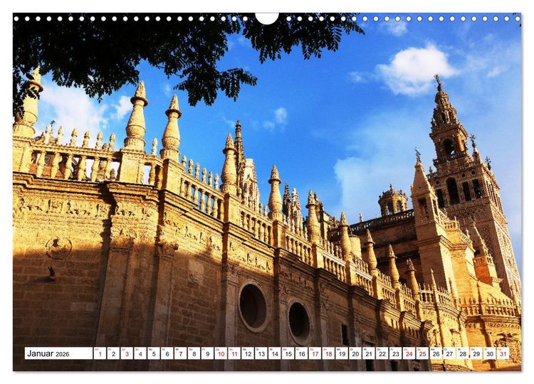 Produktbild: Santa Mar&iacute;a de la Sede (Wandkalender 2026 DIN A3 quer), CALVENDO Monatskalender