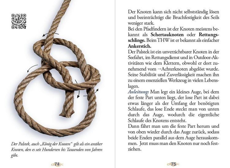 Produktbild: Das kleine Buch der Knoten, Schlaufen und Schlingen