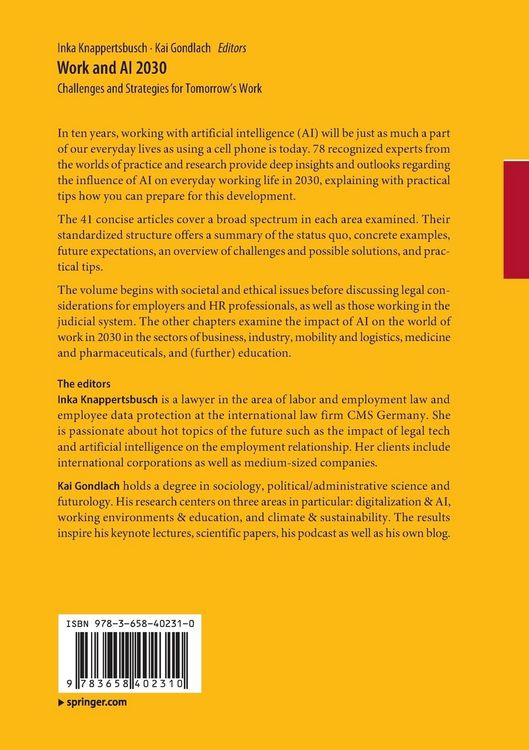Produktbild: Work and AI 2030