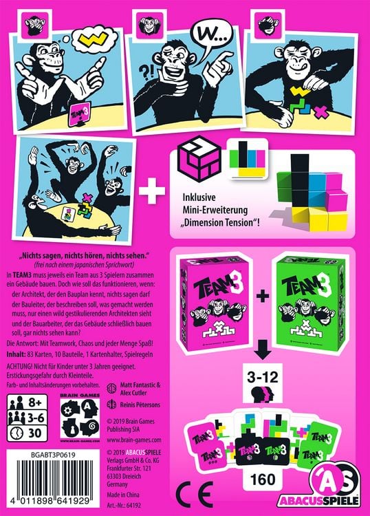 Produktbild: TEAM3 pink