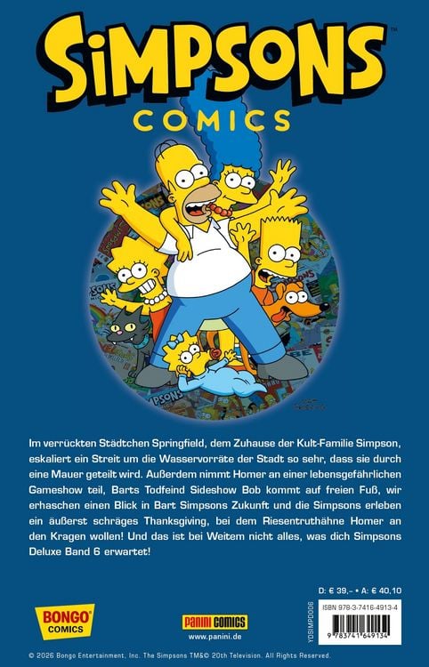 Produktbild: Die Simpsons Comics Deluxe