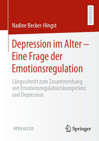Produktbild: Depression im Alter &ndash; Eine Frage der Emotionsregulation