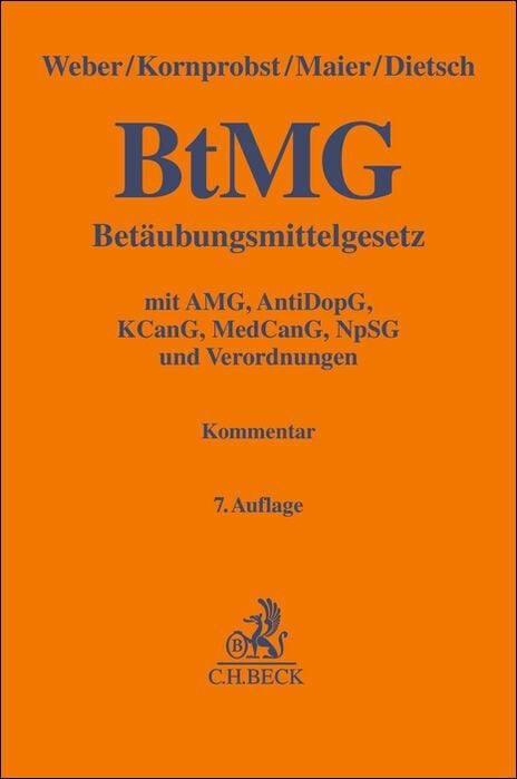 Produktbild: Bet&auml;ubungsmittelgesetz. BtMG
