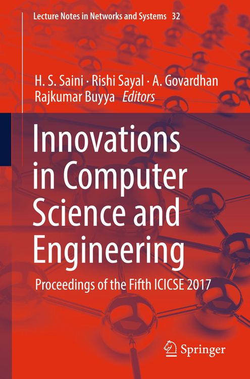 Produktbild: Innovations in Computer Science and Engineering
