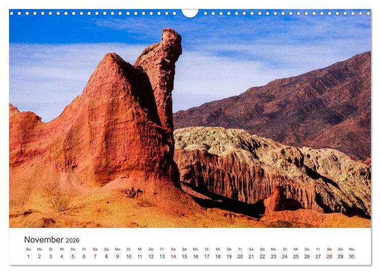 Produktbild: Argentinien - Das bezaubernde Land in S&uuml;damerika. (Wandkalender 2026 DIN A3 quer), CALVENDO Monatskalender