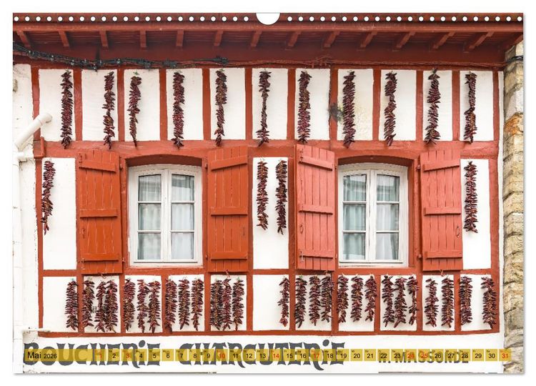 Produktbild: Das Baskenland (Wandkalender 2026 DIN A3 quer), CALVENDO Monatskalender