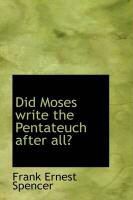 Produktbild: Did Moses Write the Pentateuch After All?