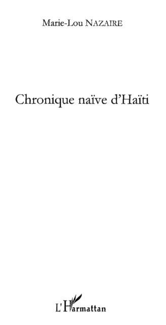 Produktbild: Chronique naive d'Haiti