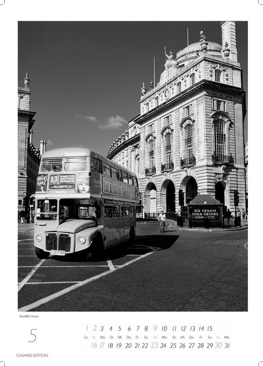 Produktbild: London schwarz-weiss Kalender 2027 &ndash; Wandkalender | Fotokalender England 29x21cm -| Perfekt f&uuml;r Liebhaber London & Geschenkidee