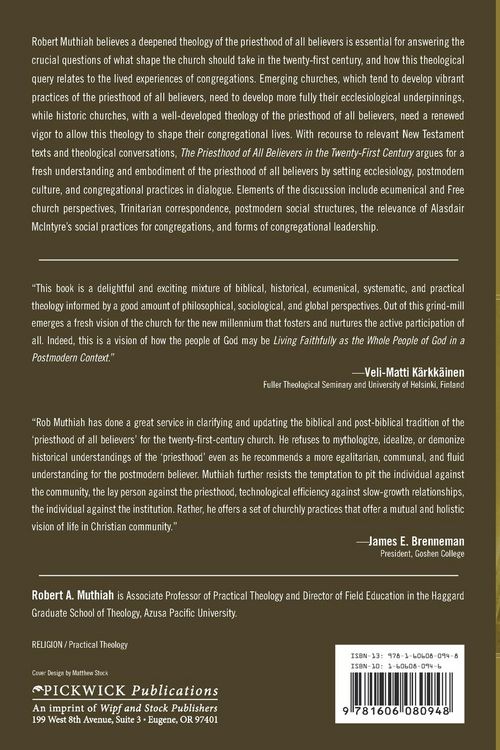Produktbild: The Priesthood of All Believers in the Twenty-First Century