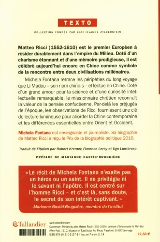 Produktbild: Matteo Ricci : un j&eacute;suite &agrave; la cour des Ming : 1552-1610