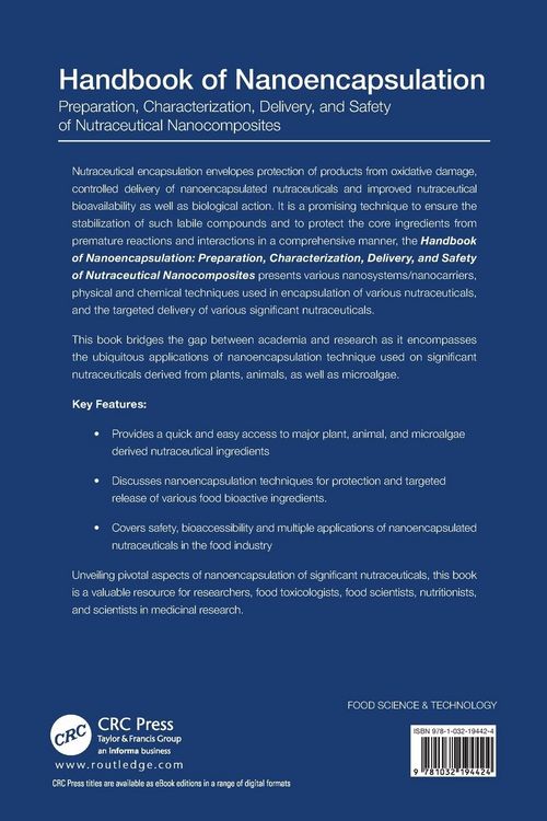 Produktbild: Handbook of Nanoencapsulation