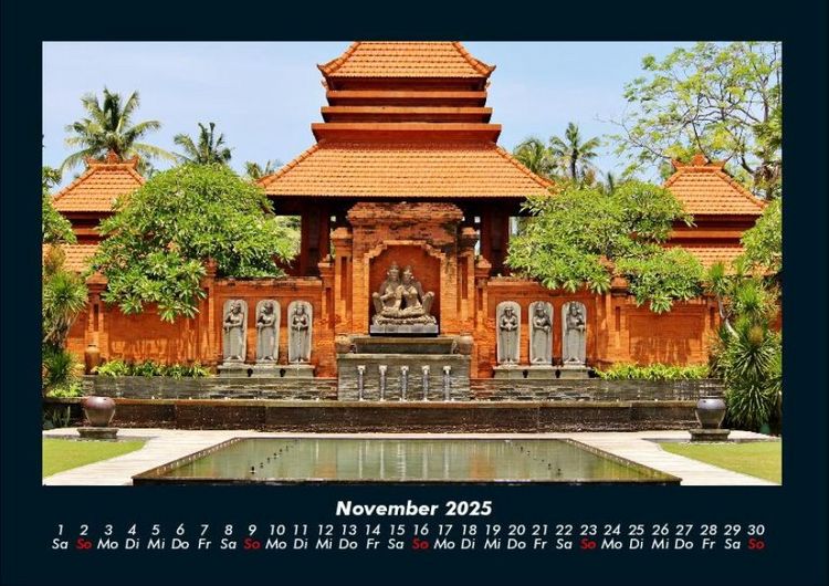 Produktbild: Tempel 2025 Fotokalender DIN A4