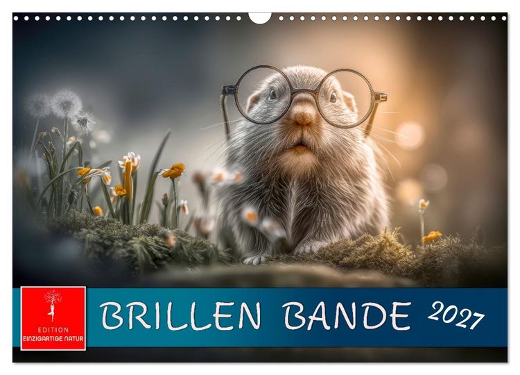 Produktbild: Brillen Bande (Wandkalender 2027 DIN A3 quer), CALVENDO Monatskalender