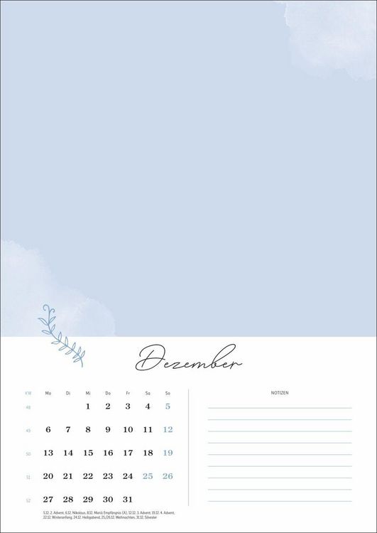 Produktbild: Kreativkalender Gl&uuml;cksmomente A4 2027