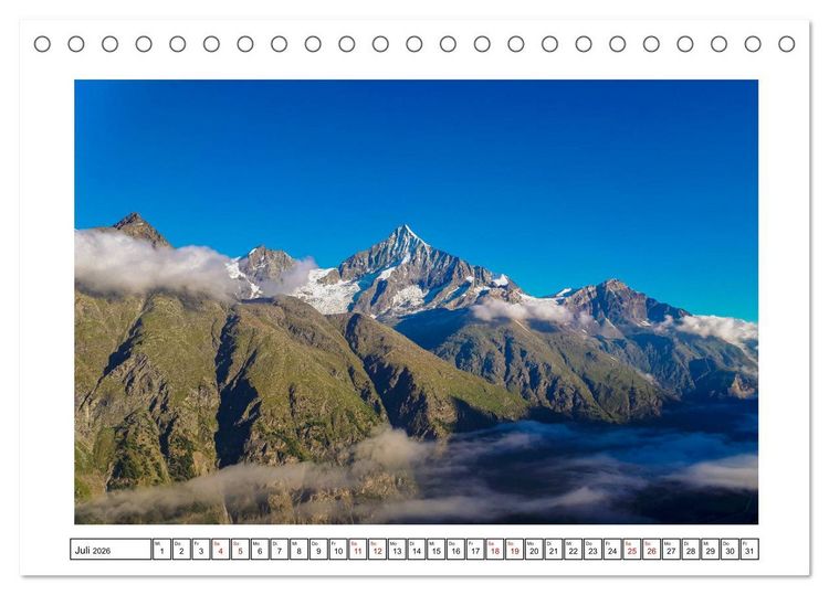 Produktbild: Alpenartig (Tischkalender 2026 DIN A5 quer), CALVENDO Monatskalender
