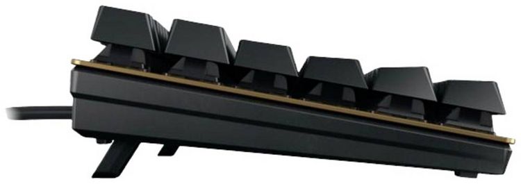 Produktbild: CHERRY KC 200 MX Kabelgebunden Tastatur Deutsch, QWERTZ Schwarz, Bronze