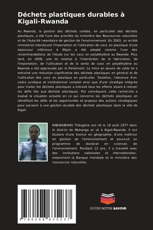 Produktbild: D&eacute;chets plastiques durables &agrave; Kigali-Rwanda