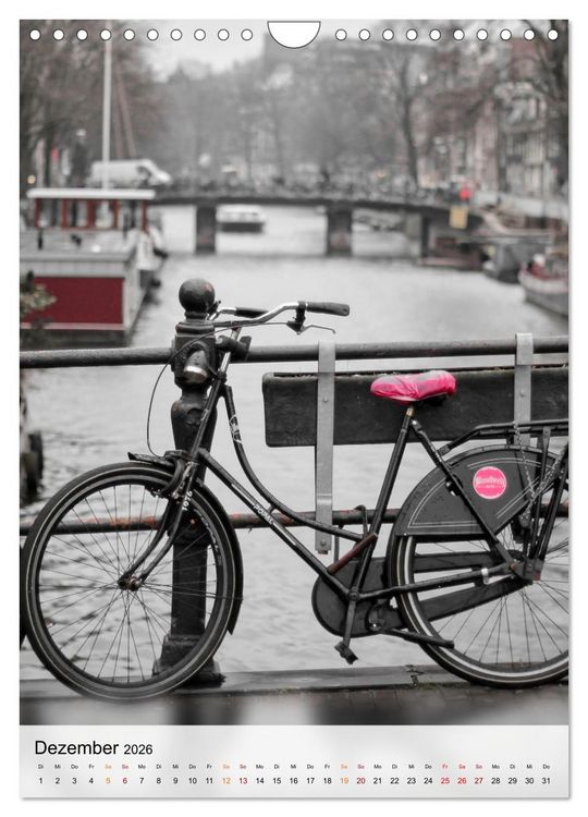 Produktbild: Fahrrad Alltag (Wandkalender 2026 DIN A4 hoch), CALVENDO Monatskalender