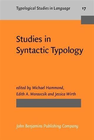 Produktbild: Studies in Syntactic Typology