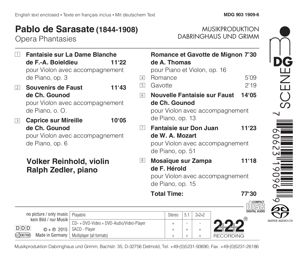 Produktbild: Opernphantasien f&uuml;r Violine und Klavier,Vol.2