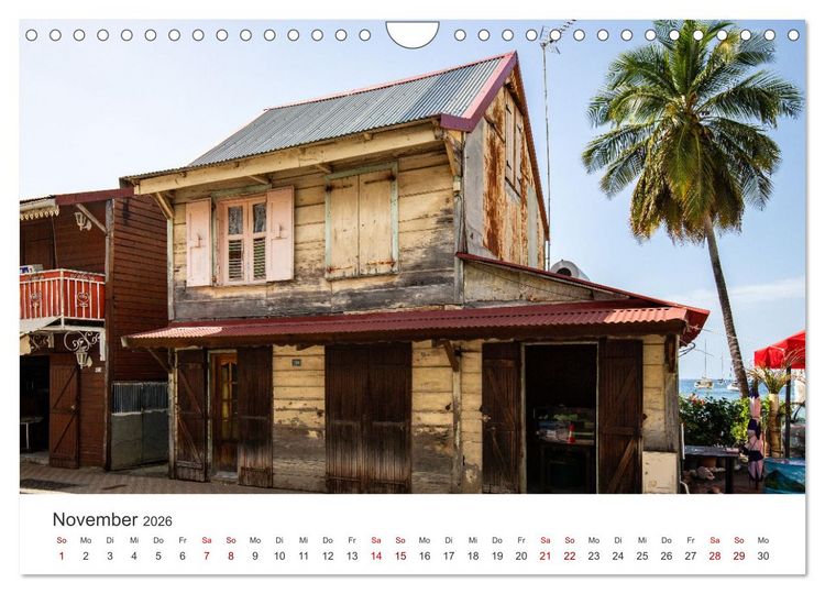 Produktbild: Guadeloupe, Trauminsel der Franz&ouml;sische Antillen (Wandkalender 2026 DIN A4 quer), CALVENDO Monatskalender