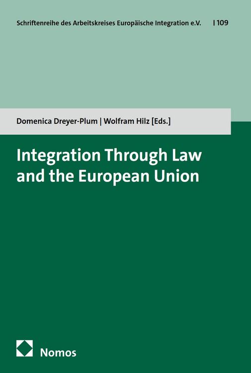 Produktbild: Integration Through Law and the European Union