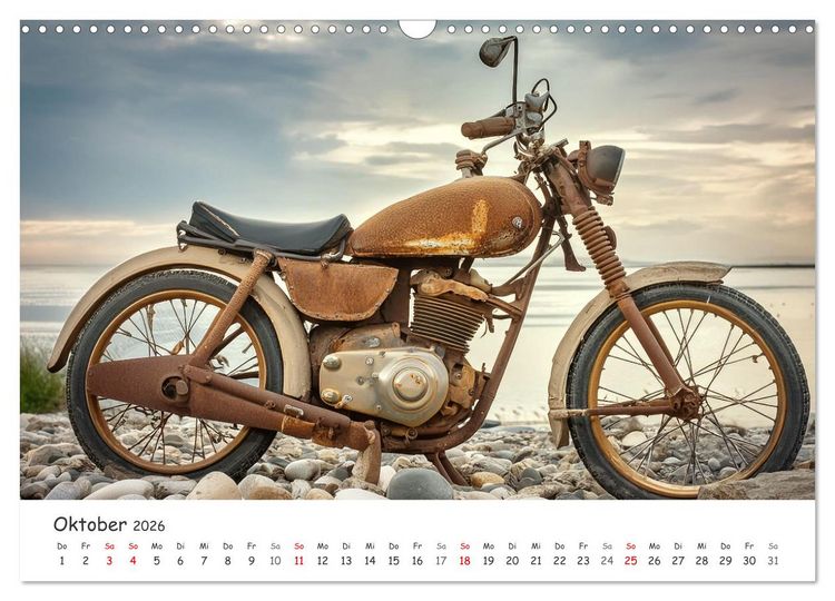 Produktbild: KI - Lost Places aus dem Rechner (Wandkalender 2026 DIN A3 quer), CALVENDO Monatskalender
